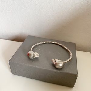 Alexander McQueen Silver bangle